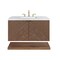 James Martin Vanities Marcello 36in Single Vanity, Chestnut w/ 3 CM Arctic Fall Top D200-V36-CSN-3AF - alternate 3